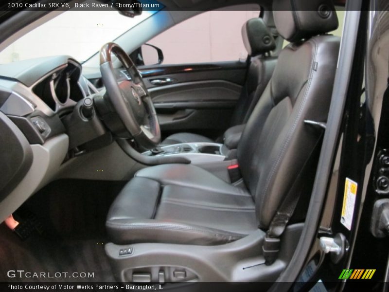 Black Raven / Ebony/Titanium 2010 Cadillac SRX V6