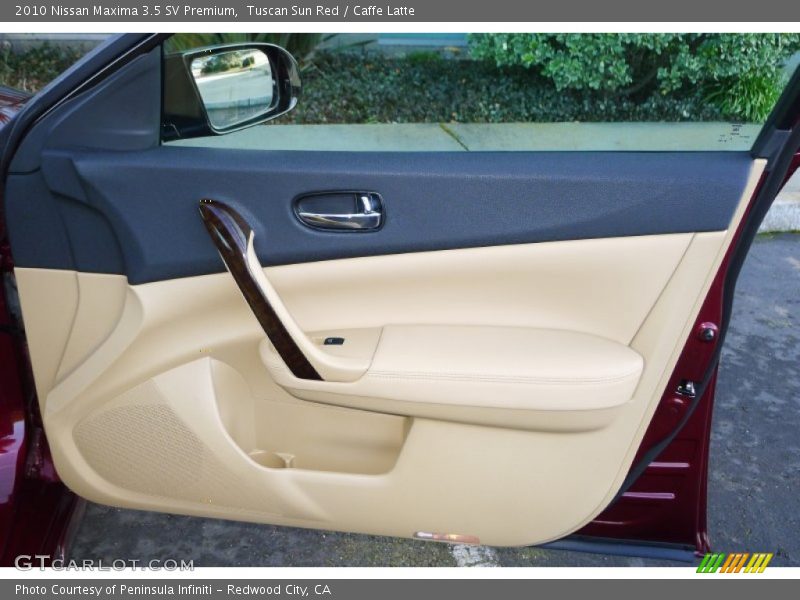 Tuscan Sun Red / Caffe Latte 2010 Nissan Maxima 3.5 SV Premium