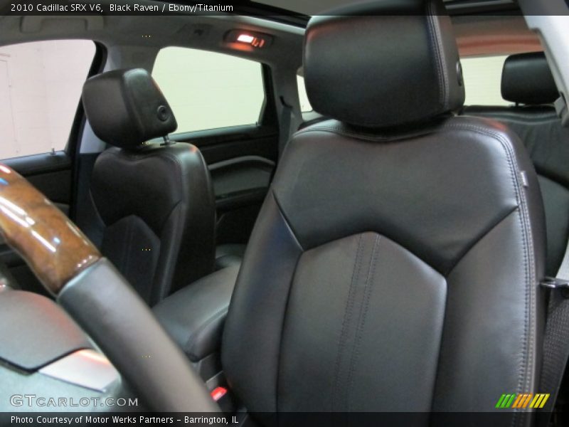 Black Raven / Ebony/Titanium 2010 Cadillac SRX V6