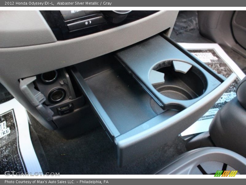 Alabaster Silver Metallic / Gray 2012 Honda Odyssey EX-L