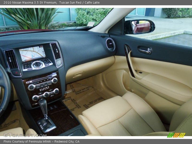 Tuscan Sun Red / Caffe Latte 2010 Nissan Maxima 3.5 SV Premium