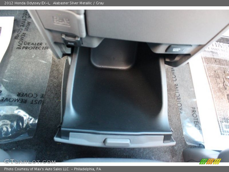 Alabaster Silver Metallic / Gray 2012 Honda Odyssey EX-L
