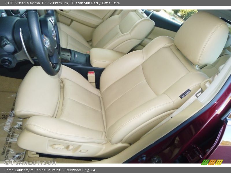 Tuscan Sun Red / Caffe Latte 2010 Nissan Maxima 3.5 SV Premium