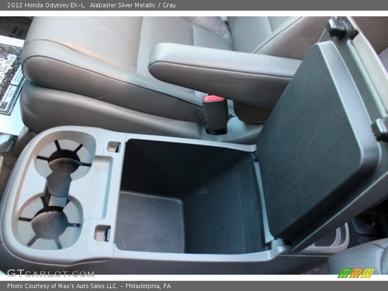 Alabaster Silver Metallic / Gray 2012 Honda Odyssey EX-L