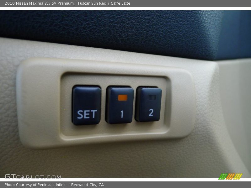 Tuscan Sun Red / Caffe Latte 2010 Nissan Maxima 3.5 SV Premium