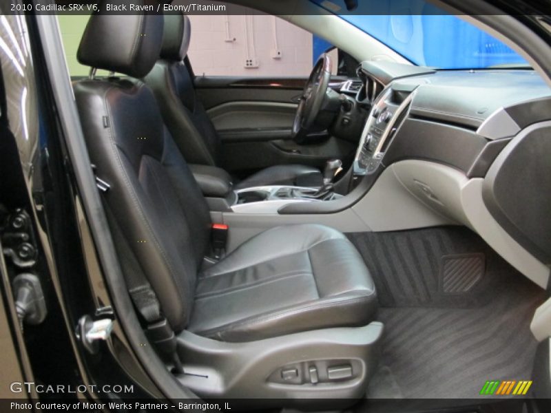 Black Raven / Ebony/Titanium 2010 Cadillac SRX V6