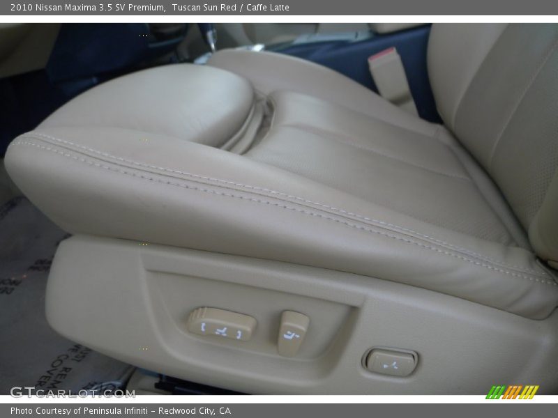 Tuscan Sun Red / Caffe Latte 2010 Nissan Maxima 3.5 SV Premium