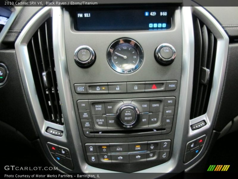 Black Raven / Ebony/Titanium 2010 Cadillac SRX V6