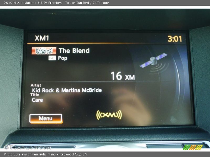 Tuscan Sun Red / Caffe Latte 2010 Nissan Maxima 3.5 SV Premium