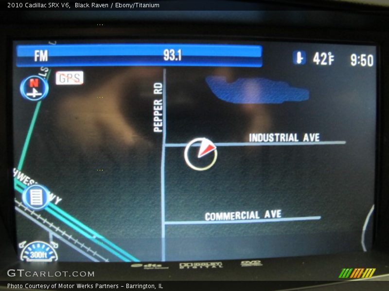 Black Raven / Ebony/Titanium 2010 Cadillac SRX V6
