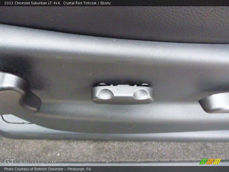 Crystal Red Tintcoat / Ebony 2013 Chevrolet Suburban LT 4x4