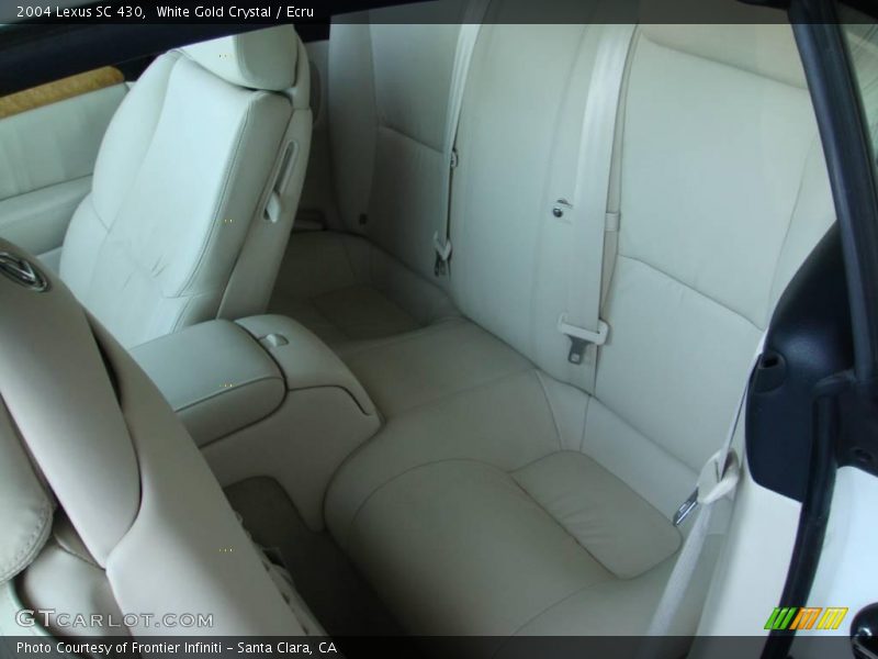 White Gold Crystal / Ecru 2004 Lexus SC 430