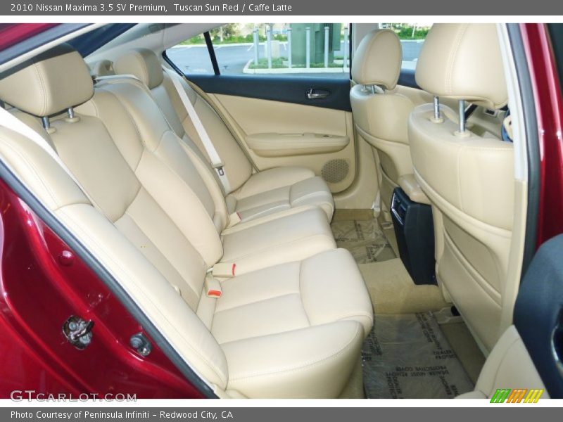 Tuscan Sun Red / Caffe Latte 2010 Nissan Maxima 3.5 SV Premium