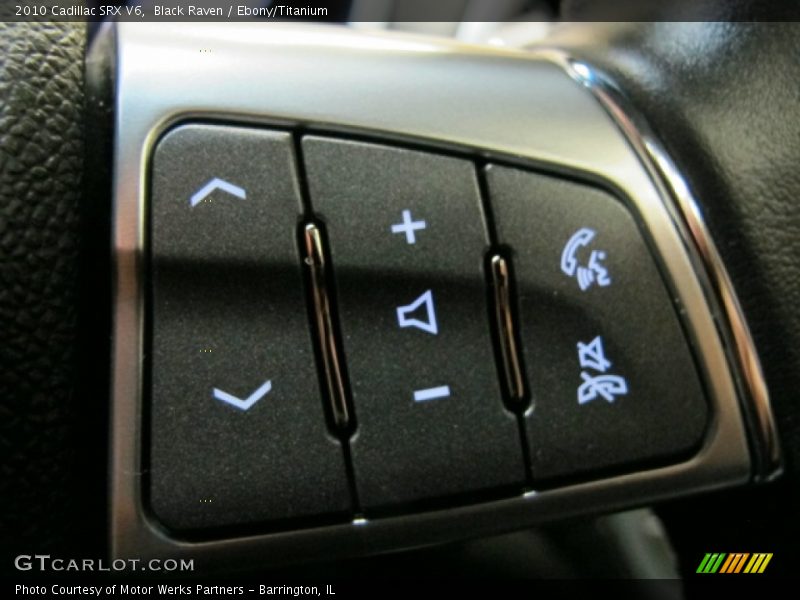 Black Raven / Ebony/Titanium 2010 Cadillac SRX V6