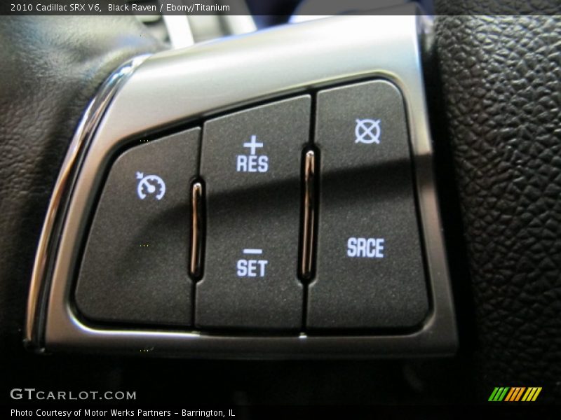 Black Raven / Ebony/Titanium 2010 Cadillac SRX V6