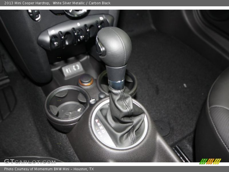 White Silver Metallic / Carbon Black 2013 Mini Cooper Hardtop