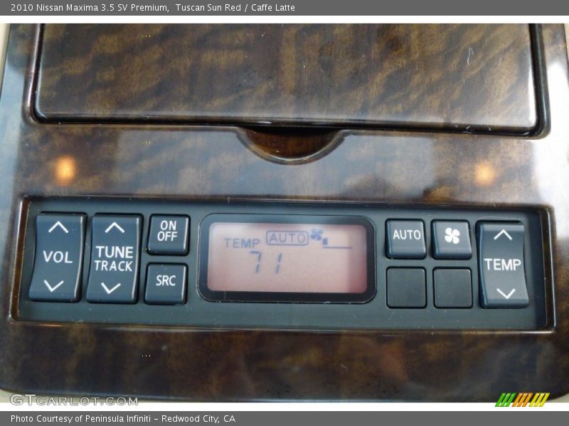 Tuscan Sun Red / Caffe Latte 2010 Nissan Maxima 3.5 SV Premium