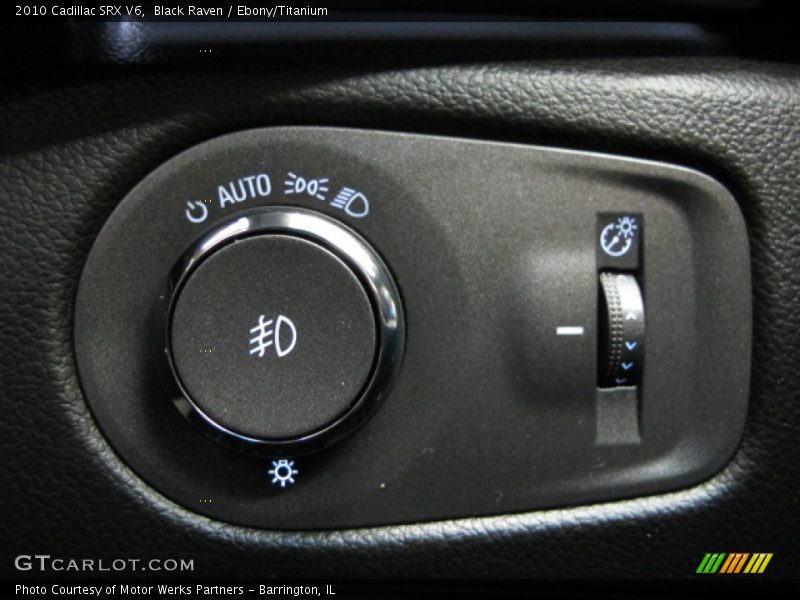 Black Raven / Ebony/Titanium 2010 Cadillac SRX V6