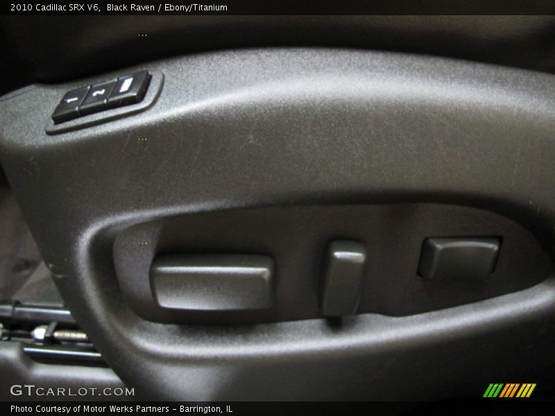Black Raven / Ebony/Titanium 2010 Cadillac SRX V6