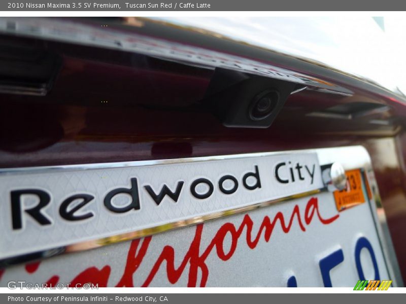 Tuscan Sun Red / Caffe Latte 2010 Nissan Maxima 3.5 SV Premium