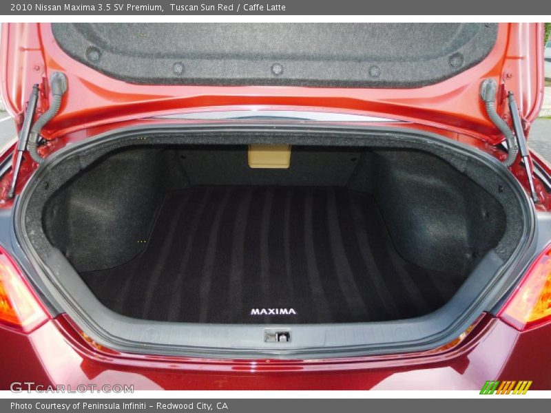 Tuscan Sun Red / Caffe Latte 2010 Nissan Maxima 3.5 SV Premium