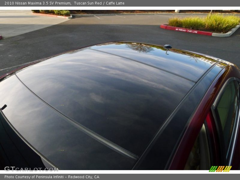 Tuscan Sun Red / Caffe Latte 2010 Nissan Maxima 3.5 SV Premium