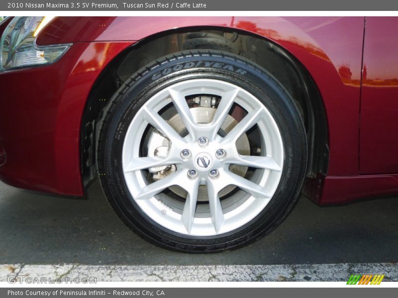 Tuscan Sun Red / Caffe Latte 2010 Nissan Maxima 3.5 SV Premium
