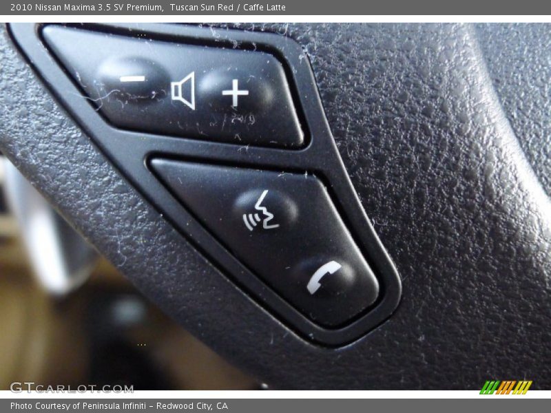 Tuscan Sun Red / Caffe Latte 2010 Nissan Maxima 3.5 SV Premium