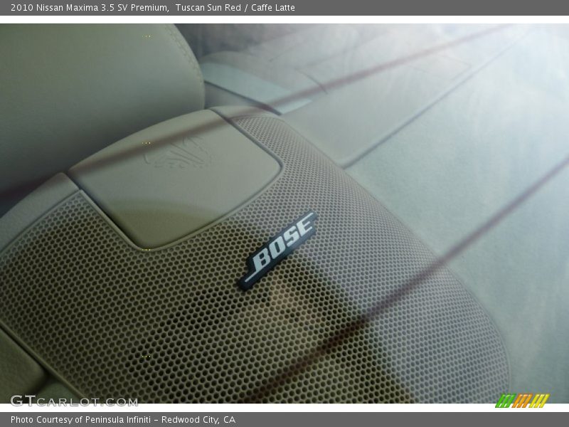 Tuscan Sun Red / Caffe Latte 2010 Nissan Maxima 3.5 SV Premium
