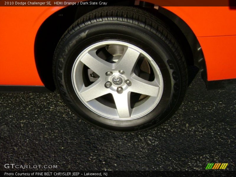 HEMI Orange / Dark Slate Gray 2010 Dodge Challenger SE