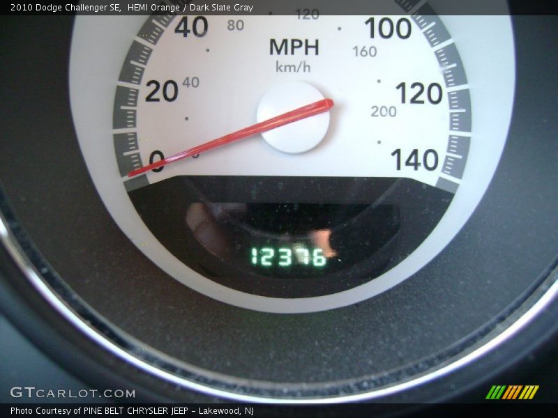 HEMI Orange / Dark Slate Gray 2010 Dodge Challenger SE