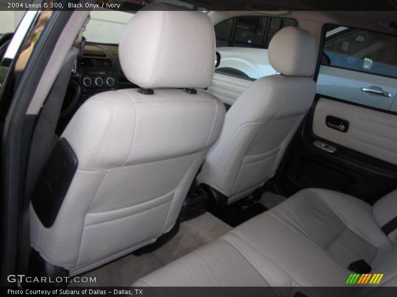 Black Onyx / Ivory 2004 Lexus IS 300