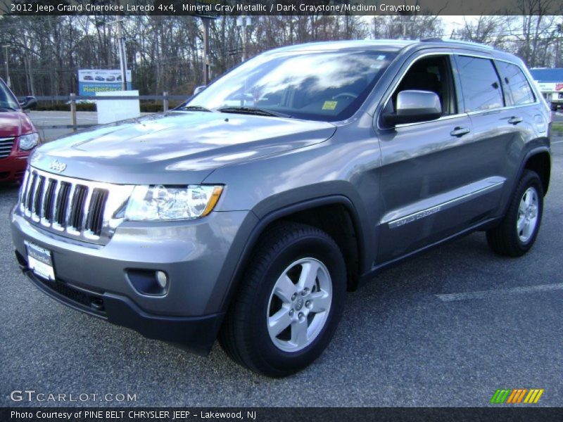 Mineral Gray Metallic / Dark Graystone/Medium Graystone 2012 Jeep Grand Cherokee Laredo 4x4