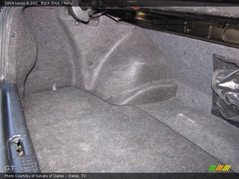 Black Onyx / Ivory 2004 Lexus IS 300