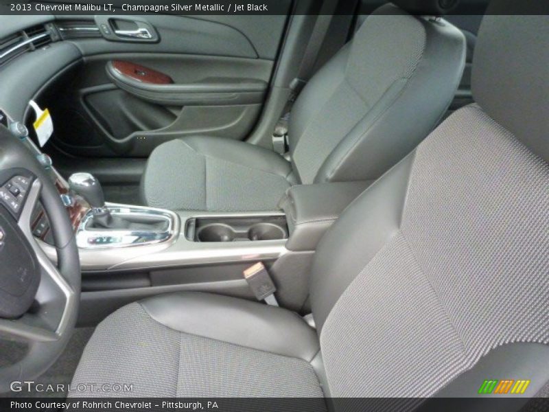 Champagne Silver Metallic / Jet Black 2013 Chevrolet Malibu LT