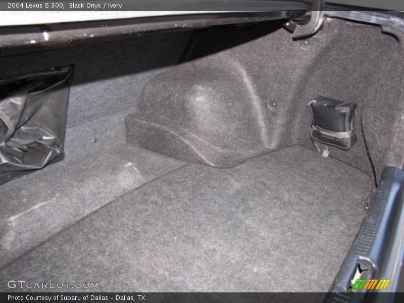 Black Onyx / Ivory 2004 Lexus IS 300