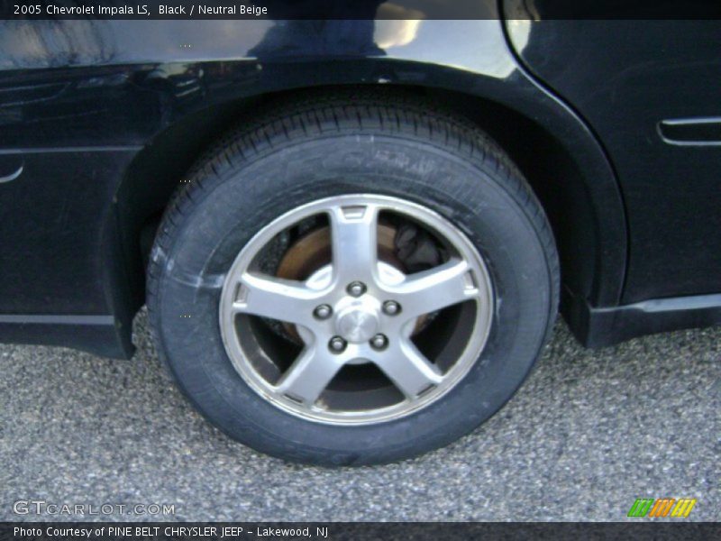 Black / Neutral Beige 2005 Chevrolet Impala LS