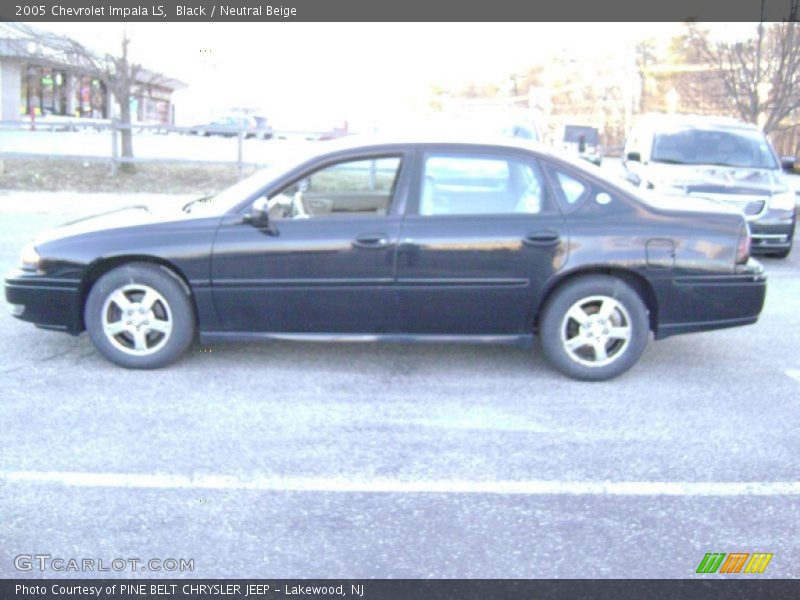 Black / Neutral Beige 2005 Chevrolet Impala LS