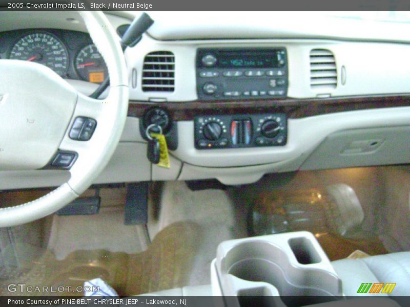 Black / Neutral Beige 2005 Chevrolet Impala LS