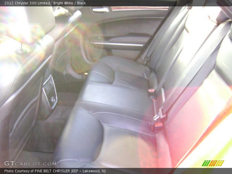 Bright White / Black 2012 Chrysler 300 Limited