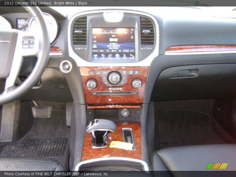 Bright White / Black 2012 Chrysler 300 Limited