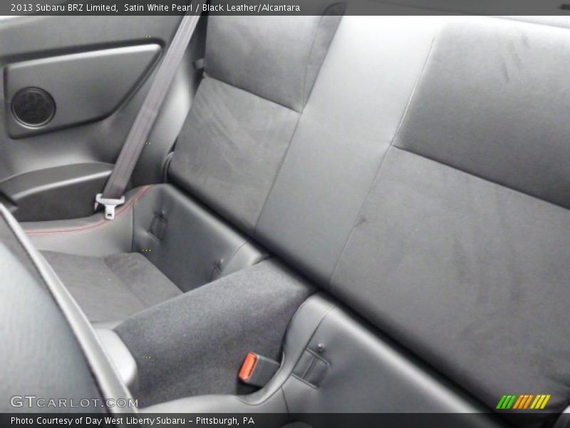 Satin White Pearl / Black Leather/Alcantara 2013 Subaru BRZ Limited