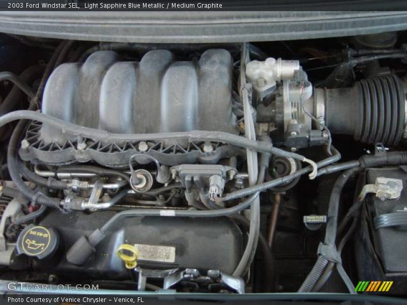 Light Sapphire Blue Metallic / Medium Graphite 2003 Ford Windstar SEL