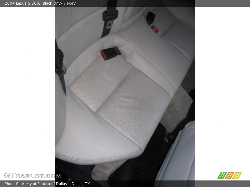 Black Onyx / Ivory 2004 Lexus IS 300