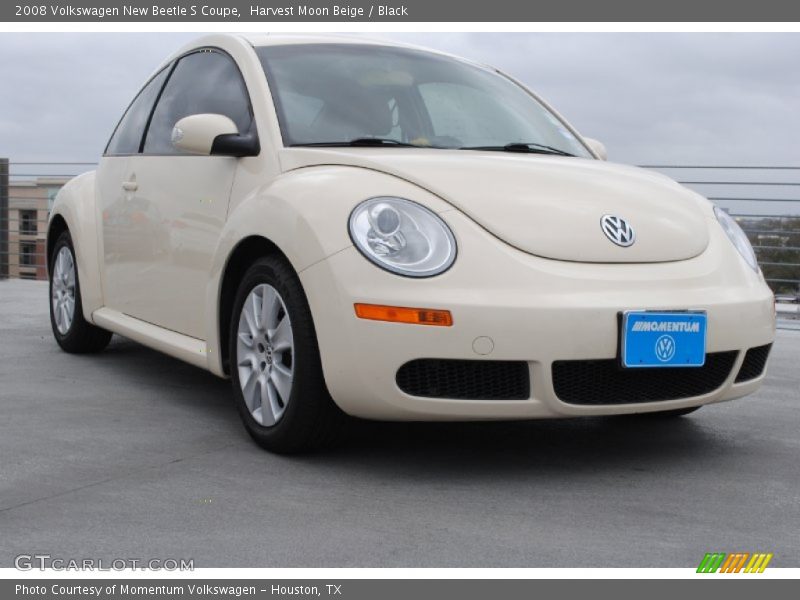 Harvest Moon Beige / Black 2008 Volkswagen New Beetle S Coupe