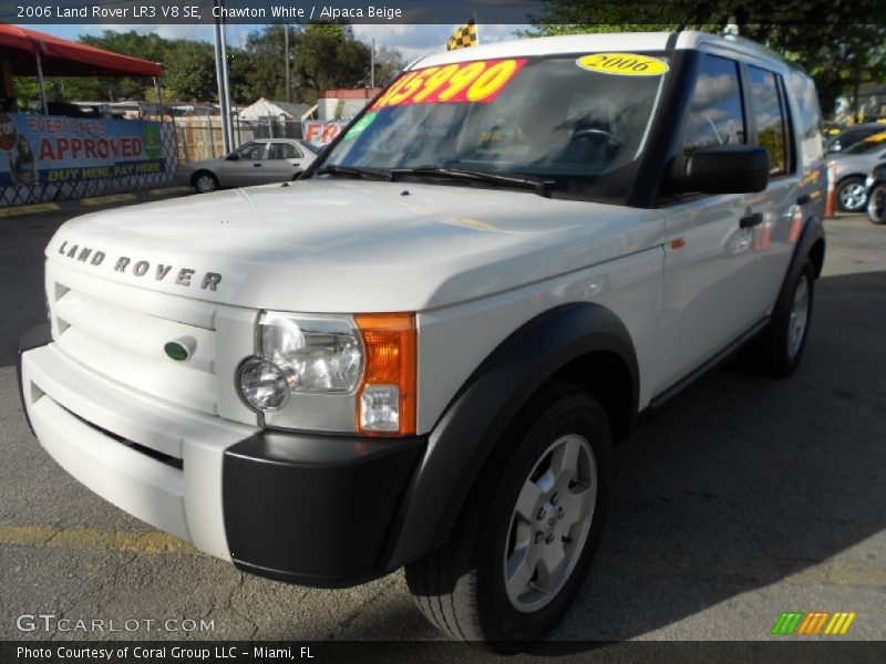 Chawton White / Alpaca Beige 2006 Land Rover LR3 V8 SE