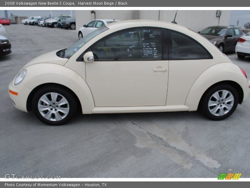 Harvest Moon Beige / Black 2008 Volkswagen New Beetle S Coupe