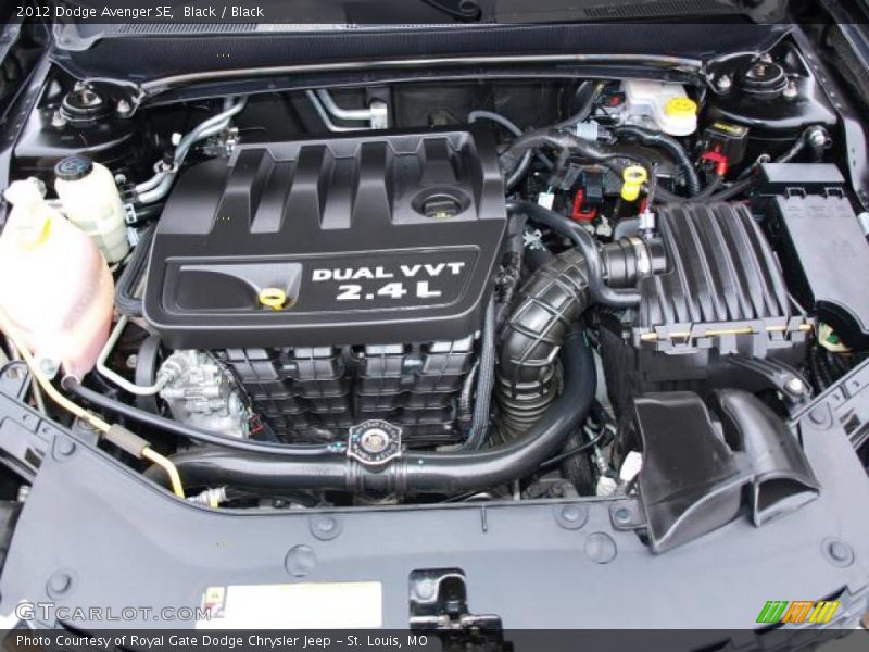 Black / Black 2012 Dodge Avenger SE