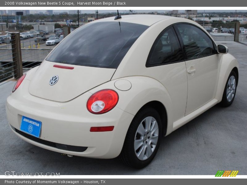 Harvest Moon Beige / Black 2008 Volkswagen New Beetle S Coupe