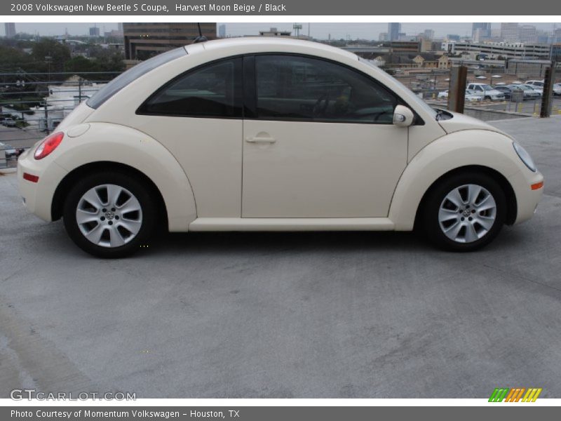 Harvest Moon Beige / Black 2008 Volkswagen New Beetle S Coupe